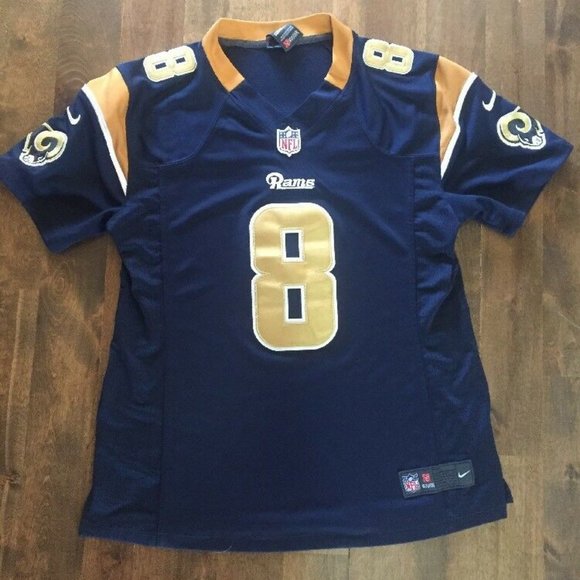 NFL Rams Football Jersey Sam Bradford 8 on field - Picture 2 of 8